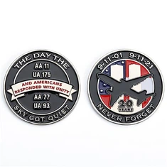 Metalni emajl 3D kolekcije suvenira Prigodni novčić