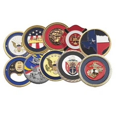 Držači za prikaz 3D kovanica od legure cinka